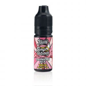 Doozy Strawberry Milk Temptations 10ml Nic Salt E-Liquid